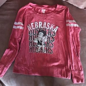 Huskers long sleeve shirt sz M