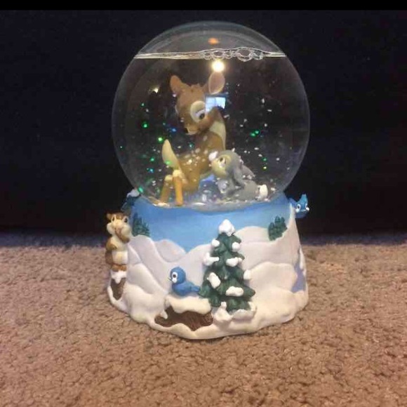Bambi and Thumper Snow-globe!