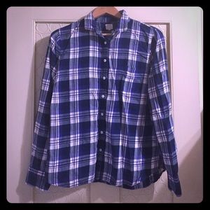 JCrew Factory plaid shirt