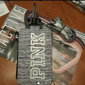 Victoria's Secret PINK ID holder with lanyard