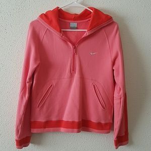 Pink Nike hoodies