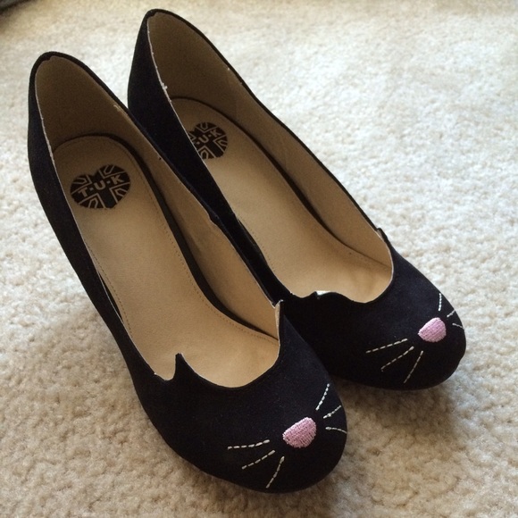 ModCloth TUK "It Had to be Mew" heels | LIKE NEW!