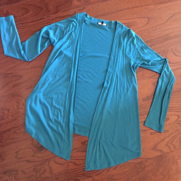 Turquoise cardigan - Picture 2 of 2