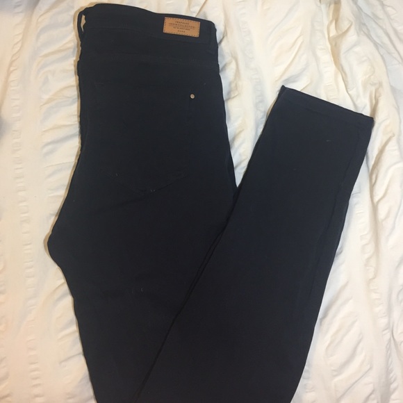 ZARA Navy Trafaluc Denim sz 10