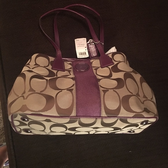 Coach over shoulder bag