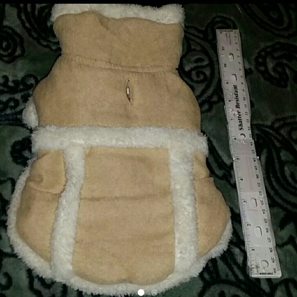 XS NWT Sherpa dog jacket