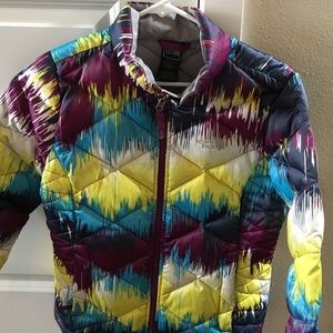 Girls puffy Northface coat 14/16