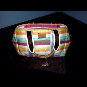 Authentic Coach mini bag.