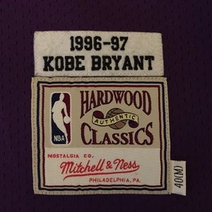 Kobe Bryant Authentic Original Lakers Jersey