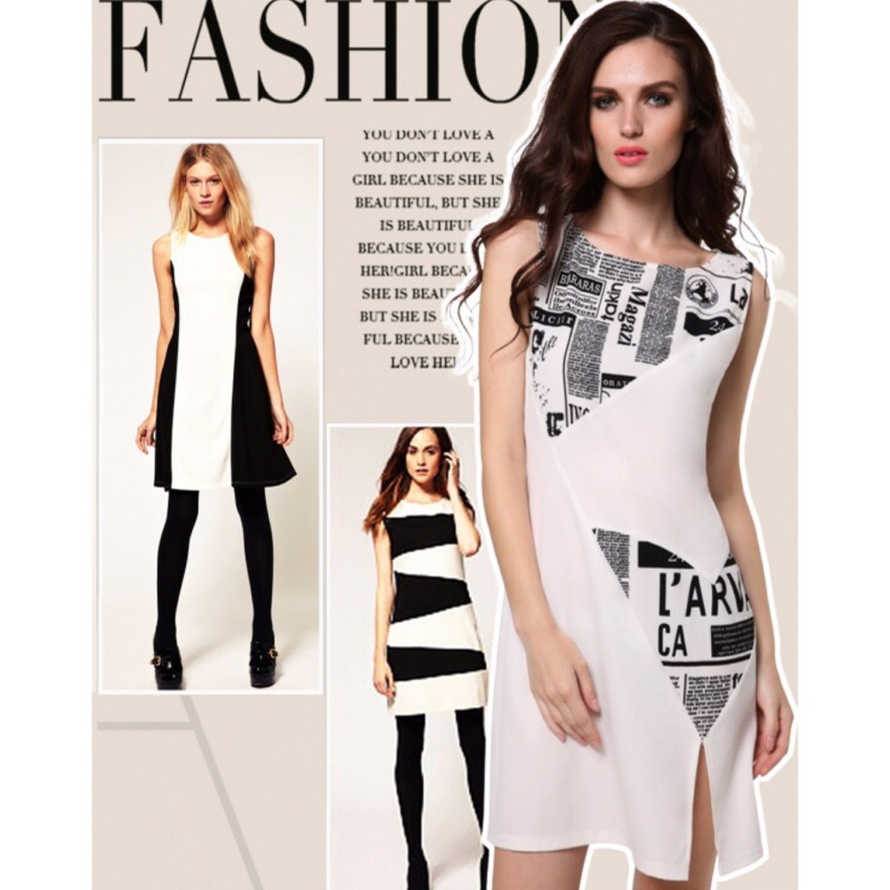 Sleeveless tank dress with slit with review - Picture 3 of 4