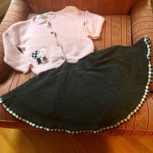 Joseph Baby Skirt & Sweater set