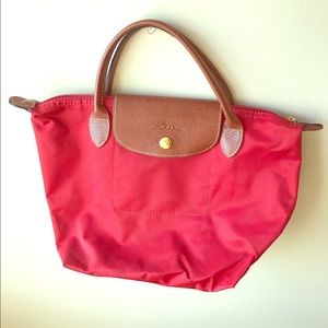 Small Red Longchamp Le Pliage