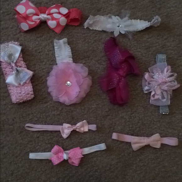 Set of hair bows