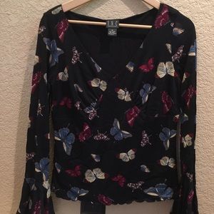 INC Butterfly Blouse