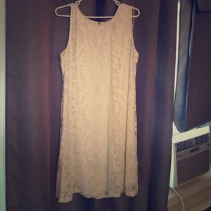 White Sleeveless Dress