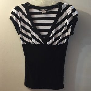 Black and White Top