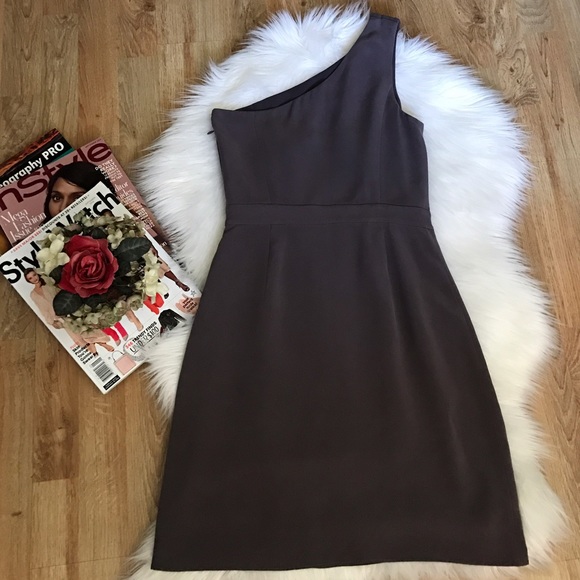 J. Crew Dresses & Skirts - One Shoulder Silk Dress By J. Crew size 2