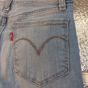 High waisted Levi's