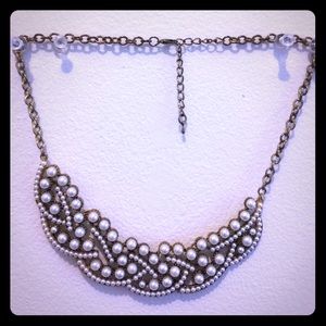 Francesca's pearl wreath necklace