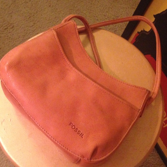 Like new leather crossbody purse