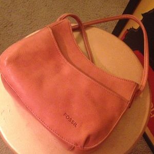 Like new leather crossbody purse