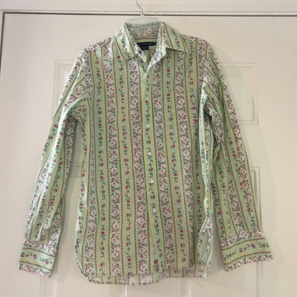 Ralph Lauren Floral Button Up