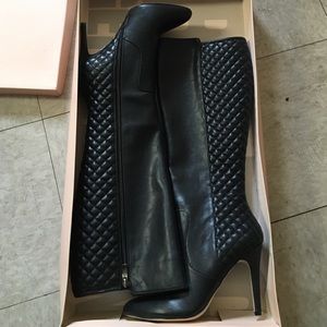 Sexy Black Leather Boots: Relisted