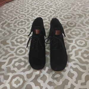 Never worn black booties