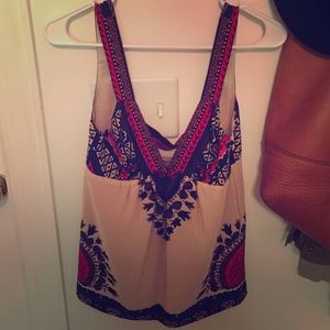 Tibi 100% silk top