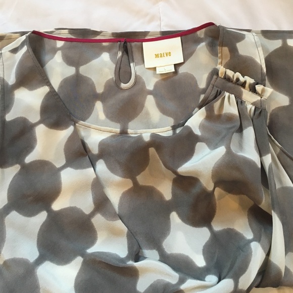 Anthropologie silk blouse - Picture 4 of 4