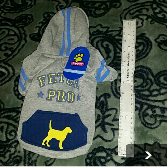 Sm NWT dog hoodie