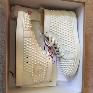 Christian Louboutin's Louis Flat Calf/Spikes