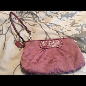 Oversized Coach Wristlet