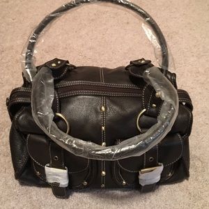 Brand New Genuine Leather Dark Brown Purse!