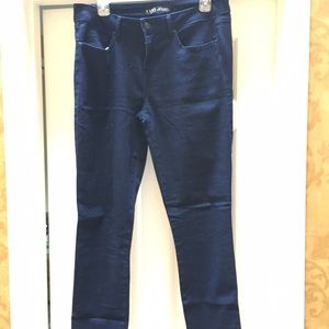 Fade to Blue. Jean style. Navy. Size 12