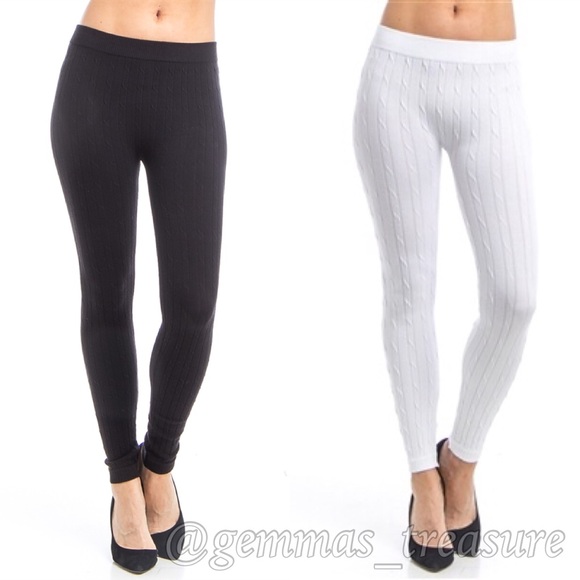 || FALL RIBBED LEGGINGS || - Picture 4 of 5