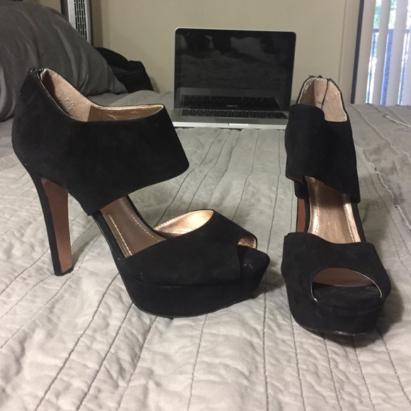 SALE TODAY ONLY! 🎉 BCBGeneration Suede Heels