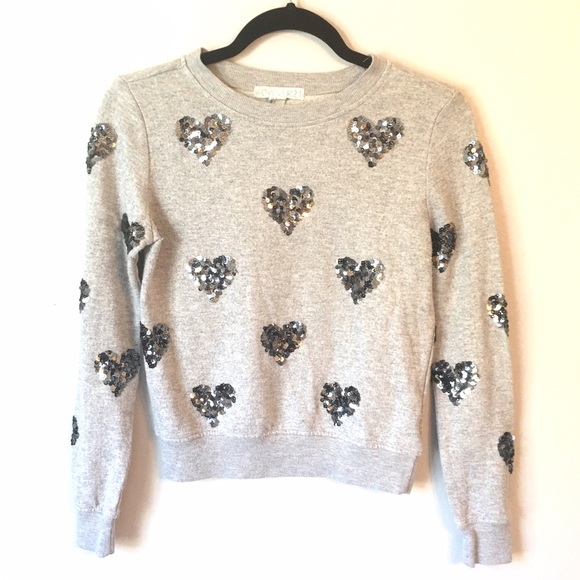Sequin Hearts Top