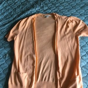 Short sleeve cardigan