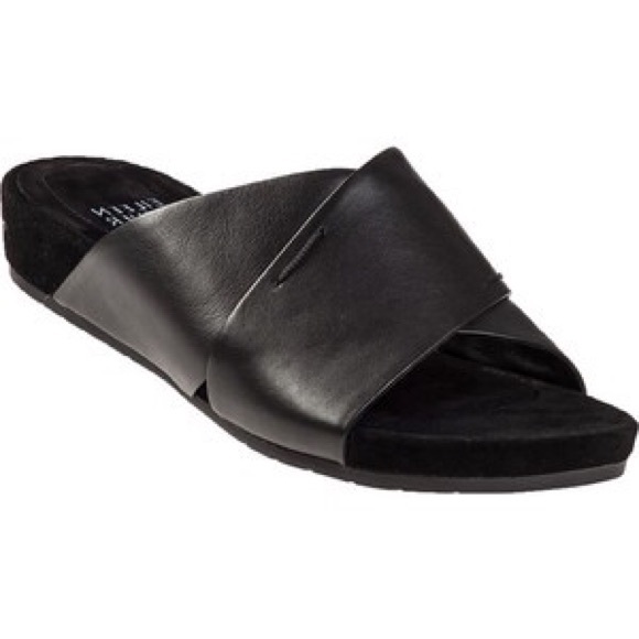 Eileen Fisher hippie sandal in black, 7.5, EUC