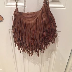 Fringe crossbody