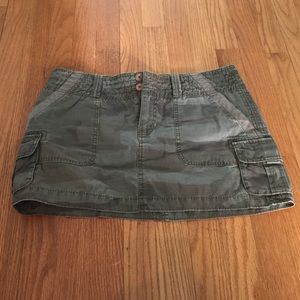 American Eagle Camo Mini Skirt