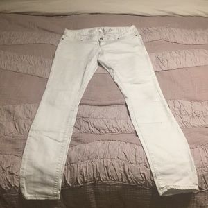 Express White Skinny Jeans