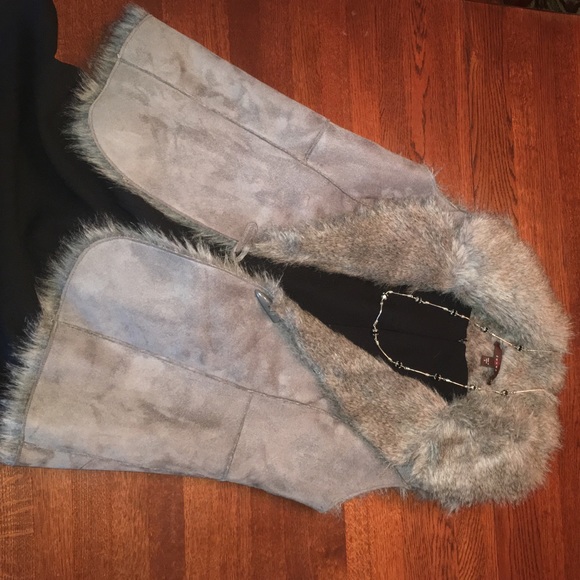 Grey vest