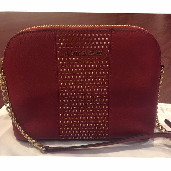 Michael MK Microstud Cindy, LG dome Crossbody - Picture 2 of 3