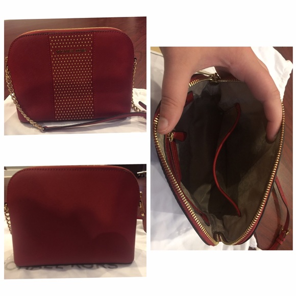 Michael MK Microstud Cindy, LG dome Crossbody - Picture 3 of 3
