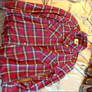 Flannel button up