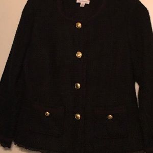 Very classy Joan Rivers (size 8) black Blazer.