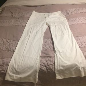 GAP wide-leg khaki pants