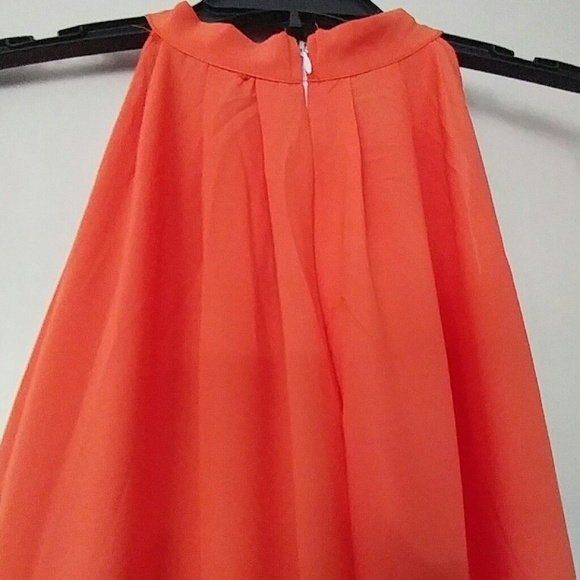 NWOT BEAUTIFUL SHEER LINED CHIFFON MAXI DRESS - Picture 2 of 8